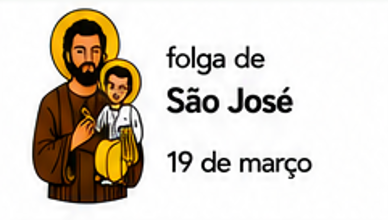 FERIADO DE SÃO JOSÉ